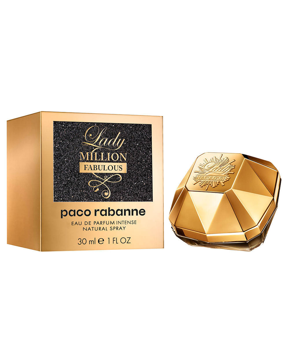 Paco Rabanne Lady Million Fabulous Perfume Lady Million Fabulous Paco Rabanne Feminino Eau de Parfum -30ml